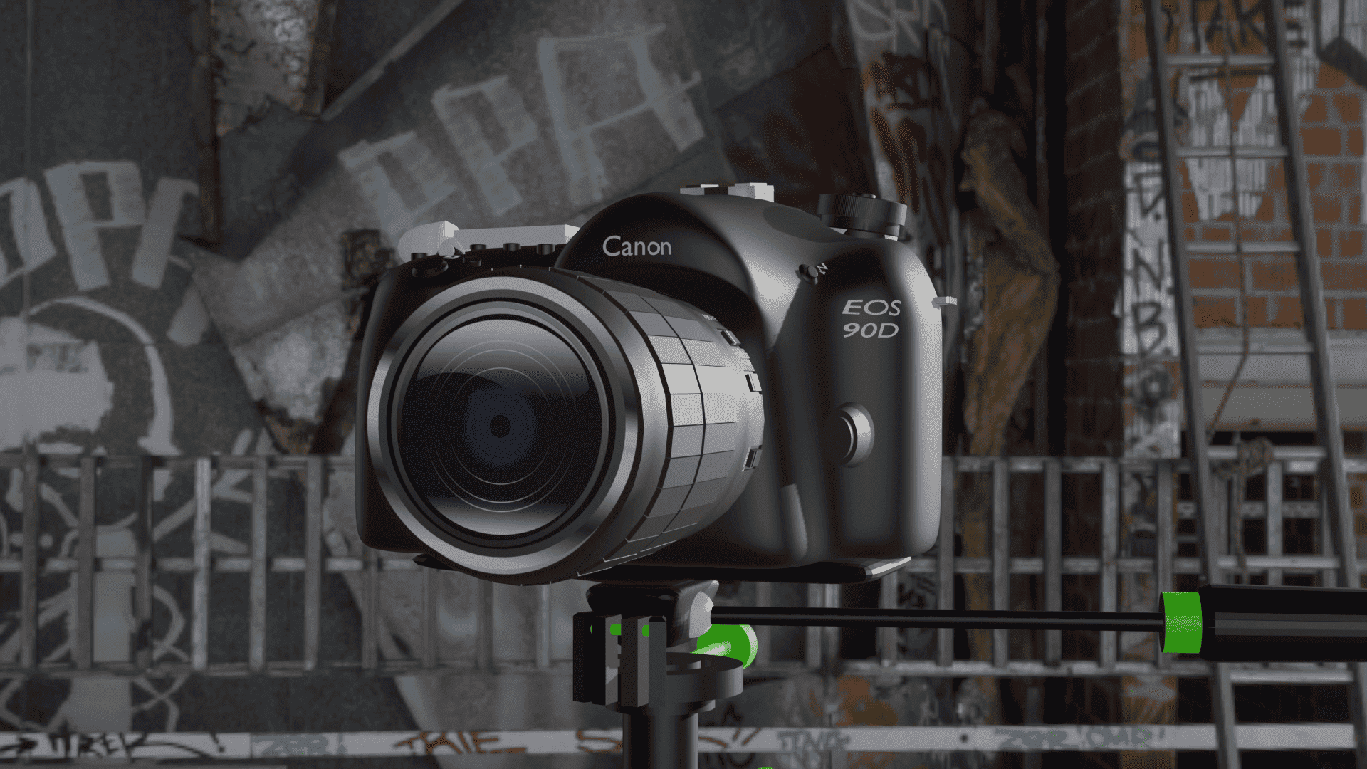modélisation appareil canon